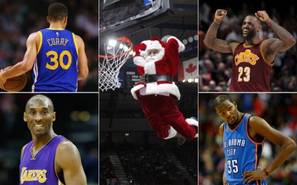 Nba, che bel regalo di Natale: LeBron, Curry e tanto spettacolo