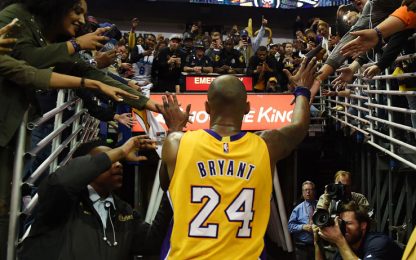 E' ancora un grande Kobe: seconda vittoria di fila per i Lakers