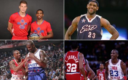 Jordan, Kobe, LeBron: l'All Star Game tra campioni e strane divise
