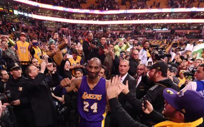 Thank you Kobe: la lunga ovazione degli Stati Uniti per Bryant