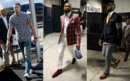 Sfilata di moda alle Finals: l'outfit di LeBron e soci