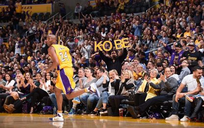 Kobe Bryant e la passione per il basket