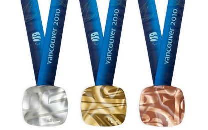 Vancouver, ecco le medaglie ispirate dalle onde dell'oceano