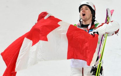 Il Canada spezza il sortilegio: Bilodeau d'oro nel freestyle