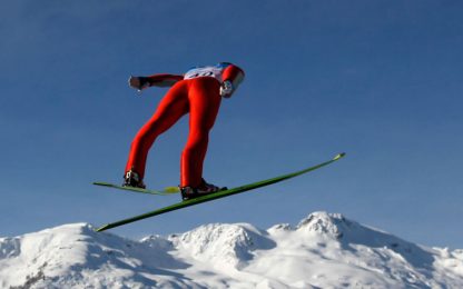 Salto con gli sci, Colloredo e Morassi in finale