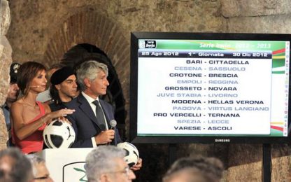 Serie B: il calendario della stagione 2012-2013