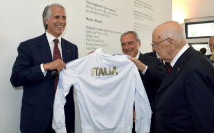 Gli ori olimpici da Napolitano: "Sono orgoglioso di voi"