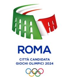 Roma 2024, ecco il logo dei Giochi: un Colosseo tricolore