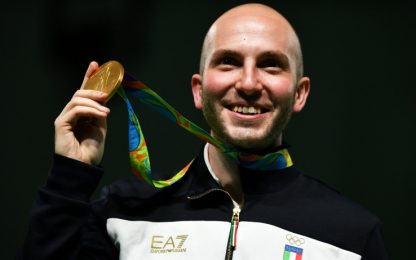 Campriani: "Vincere due medaglie d'oro è pazzesco"