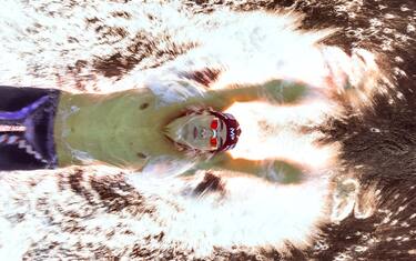 TOPSHOT - A picture taken with an underwater camera shows USA's Michael Phelps competing in the Men's swimming 4 x 100m Medley Relay Final at the Rio 2016 Olympic Games at the Olympic Aquatics Stadium in Rio de Janeiro on August 13, 2016.   / AFP / François-Xavier MARIT        (Photo credit should read FRANCOIS-XAVIER MARIT/AFP/Getty Images)