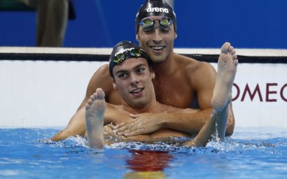 Phelps omaggia Paltrinieri: "Nuotatore folle"