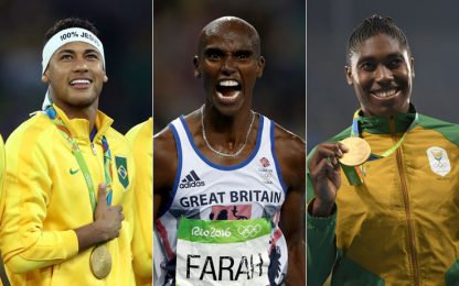 Neymar, Farah, Semenya: notte da fenomeni a Rio