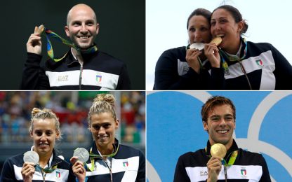 I medagliati di Rio alla Raggi: sogniamo Roma 2024
