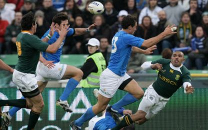 Italia mai doma, ma vince il Sudafrica 32-10. Gli highlights