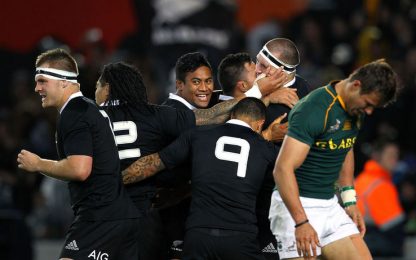 Championship, Sudafrica ko: trionfo e sorpasso All Blacks