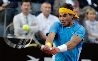 Roma, Nadal vola in semifinale. Verdasco fa fuori Djokovic