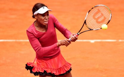 Tennis, la Schiavone spaventa Venus Williams. Serena è ko