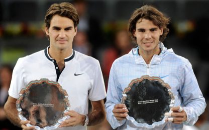 Madrid, Rafa torna a gridare vamos: Federer ancora ko