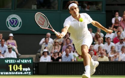 A Wimbledon avanti senza fatica Federer, Djokovic e Hewitt