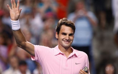 Federer trionfa a Cincinnati, Fish battuto in tre set