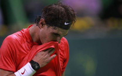 Doha, Nadal ko: in finale Davydenko contro Federer