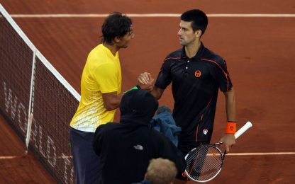 Incredibile a Madrid, Nadal cade sulla terra: vince Djokovic