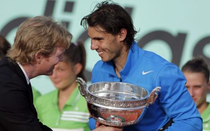 Rafa VI re di Parigi: Nadal come Borg al Roland Garros