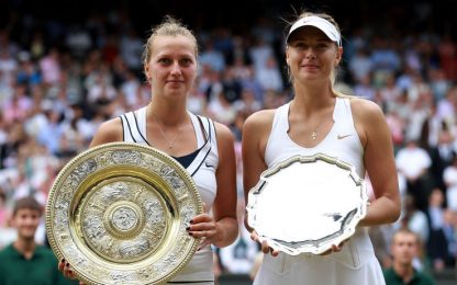 Una campionessa in erba, la Kvitova trionfa a Wimbledon