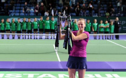 Istanbul, Kvitova è la nuova regina del tennis femminile