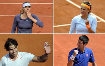 Roland Garros, che semifinali: Masha-Azarenka, Nadal-Djoko