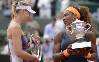 Williams regina del Roland Garros, battuta la Sharapova
