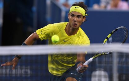A Cincinnati sfida Federer-Nadal. La Vinci batte la Errani