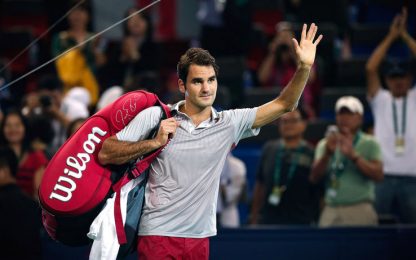 Federer saluta Shanghai. Fognini eliminato da Djokovic