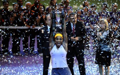 Serena schiaccia Na Li: la Williams si prende il Masters