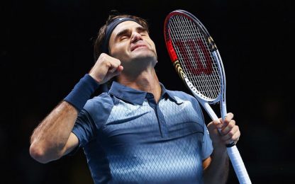 Federer rinasce a Londra: batte Del Potro e va in semifinale