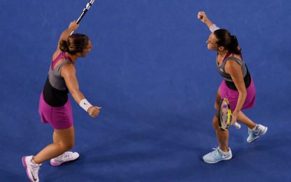 Australian Open, Errani-Vinci ancora regine nel doppio