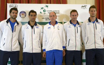 Coppa Davis, l'Italia in Argentina: "Vogliamo vincere"