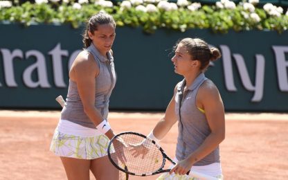 Roland Garros, doppio amaro: Errani-Vinci ko in finale