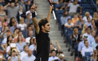 US Open: Federer, che rimonta. Pennetta in finale in doppio