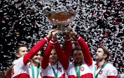 Decide Federer, la Svizzera vince la Coppa Davis