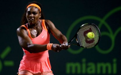 Serena, ottava meraviglia a Miami. Battuta la Suarez Navarro