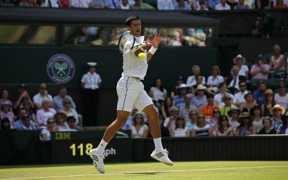 Wimbledon: ok Djokovic, Sharapova e Serena. Fuori la Errani