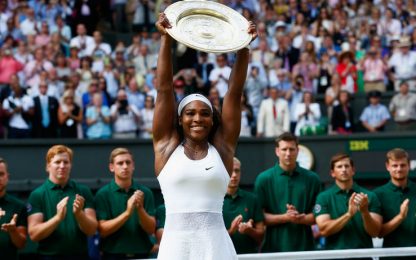 Serena Williams è la regina di Wimbledon per la sesta volta