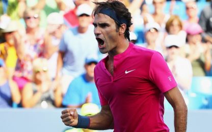 Cincinnati, Federer batte Murray: è in finale con Djokovic