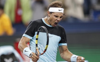Shanghai: vittoria sofferta per Nadal, Fognini eliminato