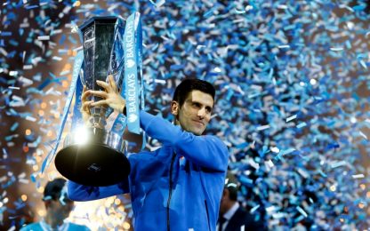 Federer si arrende in due set, è Djokovic il Maestro del 2015 