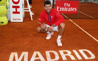 Djokovic conquista Madrid, Murray battuto in finale