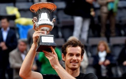Murray re di Roma: battuto Djokovic in finale