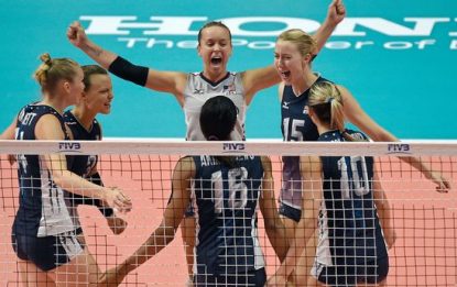 Mondiale volley: Stati Uniti d'oro, Italia solo quarta