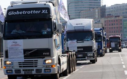 Autotrasporto: irregolare oltre il 40% dei camion
